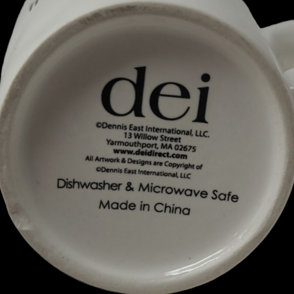 SOME THINGS JUST FILL YOUR HEART WITHOUT TRYING DOG/CAT PAW PRINT MUG/CUP BY DEI - Picture 8 of 9